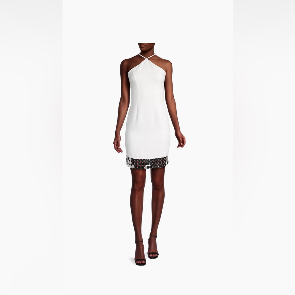 NWT Live Foster Sparkle Halter Dress size 2